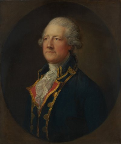 ジョン・ホバート1723-1793、バッキンガムシャーの第2伯爵。 作： Thomas Gainsborough