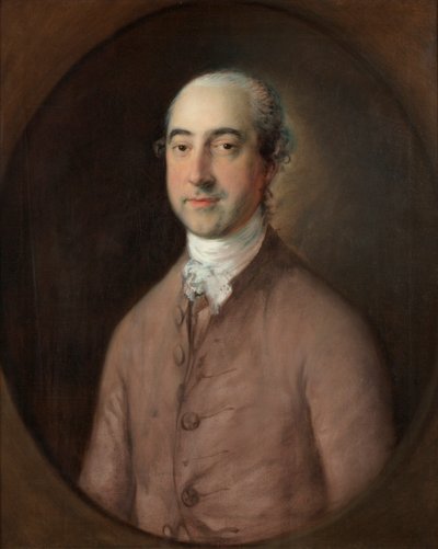 ジョン・ピゴット、1780年頃（油彩・キャンバス 作： Thomas Gainsborough