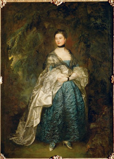 レディ・アルストン、ガートルード・ダーンフォード... 作： Thomas Gainsborough