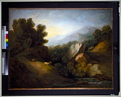 風景 作： Thomas Gainsborough