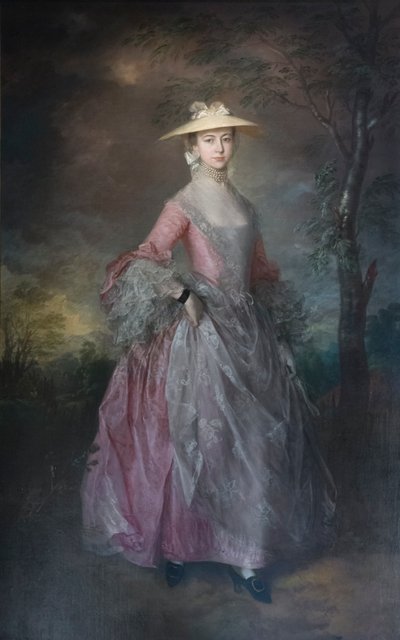 Maria Condessa Howe 作： Thomas Gainsborough
