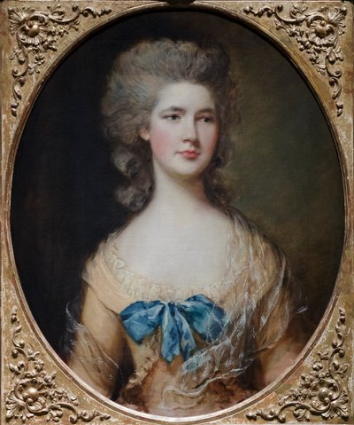 ミス・フィラデルフィア・ロウリー 1783年頃（油彩・キャンバス） 作： Thomas Gainsborough