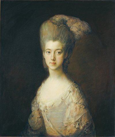 ポール・コブ・メシューエン夫人 作： Thomas Gainsborough