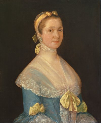 プルーデンス・リックス夫人（1708-83） 1756年頃 油彩・カンヴァス 作： Thomas Gainsborough