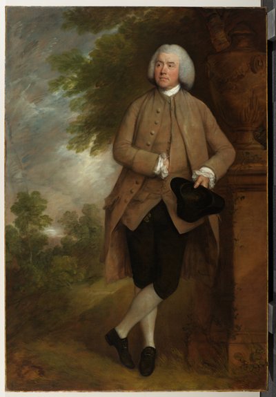 チャールズ・タッドウェイの肖像、国会議員 作： Thomas Gainsborough