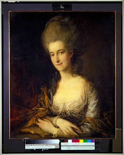 エデン夫人ドロテアの肖像 作： Thomas Gainsborough