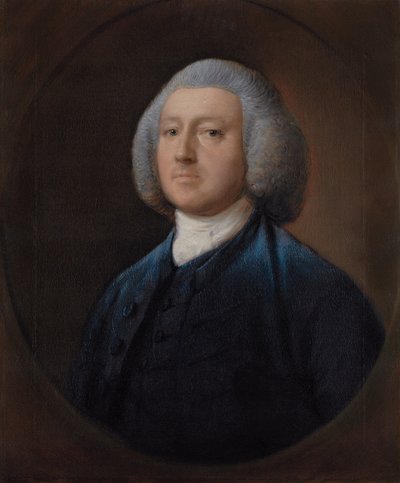 ウィリアムウォルコット博士の肖像 作： Thomas Gainsborough