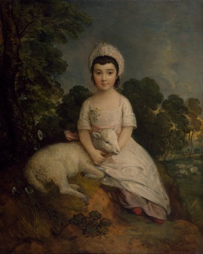 イザベルベルフランクの肖像 作： Thomas Gainsborough
