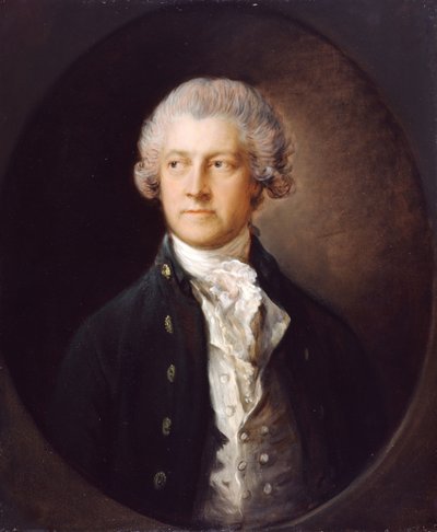 ブリストル司教ルイス・バゴーの肖像 1740～1802年。 作： Thomas Gainsborough