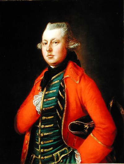 ブルックヒルのコーク氏の肖像、1760年頃（油彩・キャンバス） 作： Thomas Gainsborough