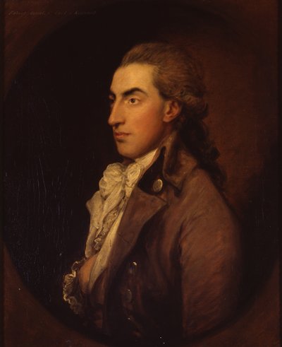 ロバート・オーリオールの肖像 作： Thomas Gainsborough