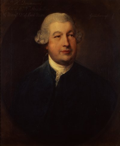 ヘンリー・ドラモンド氏の肖像（油彩・キャンバス 作： Thomas Gainsborough