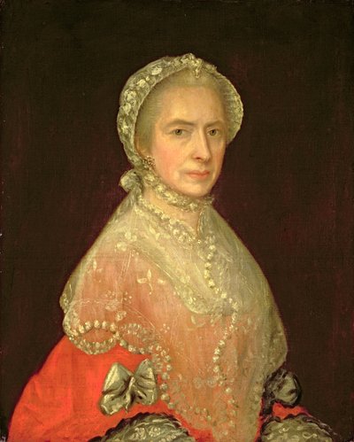 ヴィルヘルミナ・キャンベル、子爵夫人グレノーキーの肖像 作： Thomas Gainsborough