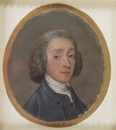 粉髪の若い男の肖像 作： Thomas Gainsborough