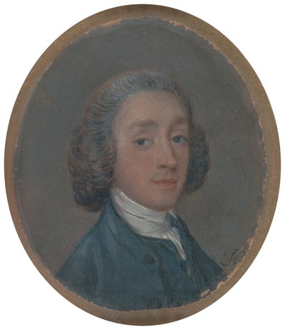 粉髪の若い男の肖像 作： Thomas Gainsborough