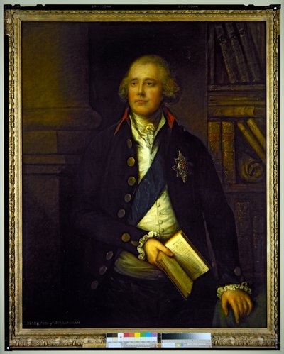 バッキンガム侯爵の肖像 作： Thomas Gainsborough