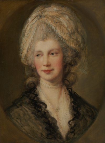 シャーロット女王。 作： Thomas Gainsborough