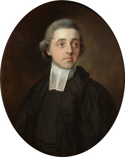 ワダムピゴット牧師、1765年頃 作： Thomas Gainsborough