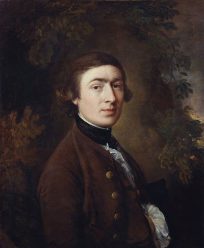 自画像 作： Thomas Gainsborough