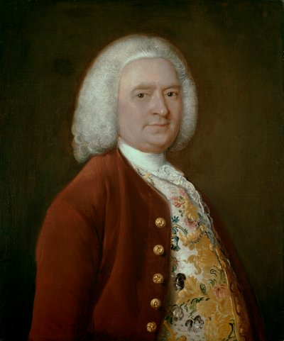 サー・リチャード・ロイド、1696-1761、c1750。 作： Thomas Gainsborough