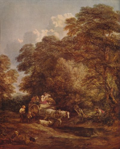 マーケットカート、1786年、c1915 作： Thomas Gainsborough