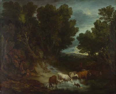 給水所、1777年以前 作： Thomas Gainsborough