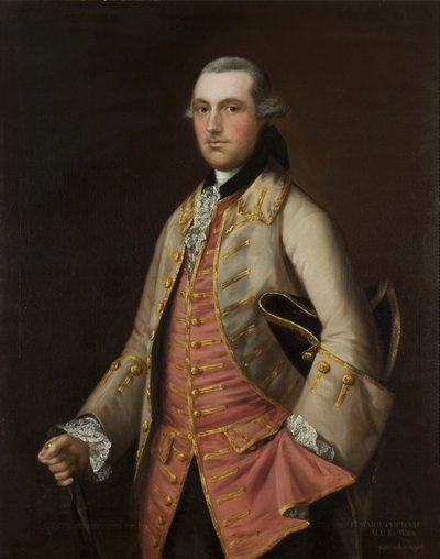 ウィリアム・ライボーン Leyborne 1763年頃 （油彩・キャンバス 作： Thomas Gainsborough