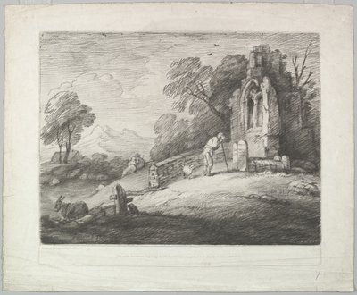1797 年 8 月 1 日。 作： Thomas Gainsborough