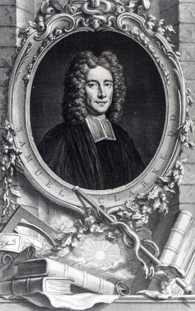 サミュエルクラーク、ヤコブスウーブラーケンによって彫刻、c.1737-48 作： Thomas Gibson