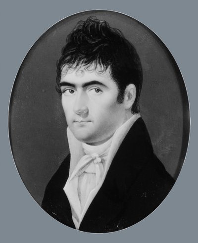自画像、約。 1805年。 作： Thomas Gimbrede