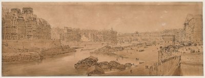 パリで最も美しい景色の 20 の選択…、1802 年。 作： Thomas Girtin