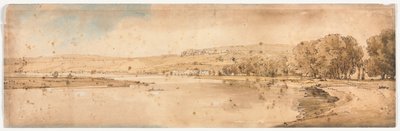 パリで最も美しい20の景色のセレクション、1802年。 作： Thomas Girtin