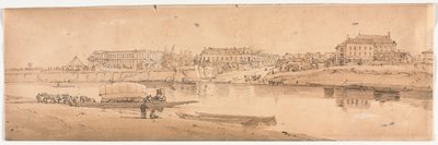 パリで最も美しい20の景色のセレクション、1802年。 作： Thomas Girtin