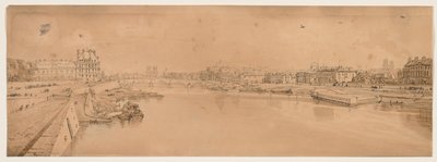 パリで最も美しい20の景色のセレクション、1802年。 作： Thomas Girtin