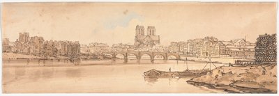 パリで最も美しい20の景色のセレクション、1802年。 作： Thomas Girtin