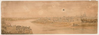パリで最も美しい20の景色のセレクション、1802年。 作： Thomas Girtin