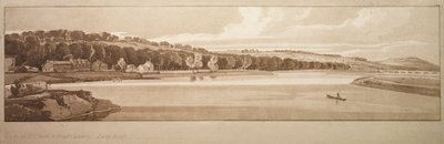 パリで最も美しい20のビューの選択：セントクラウドのビュー...、1802。 作： Thomas Girtin