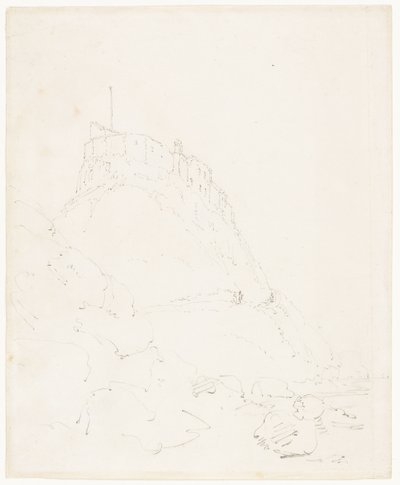 ホーリーアイランド城（ダラム 作： Thomas Girtin