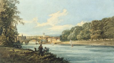 ニューウォーク、ヨーク、1798年頃（紙に鉛筆と水彩） 作： Thomas Girtin