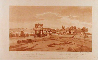 Die Wassermühle über der Brücke bei Charenton 作： トーマス・ガーティン