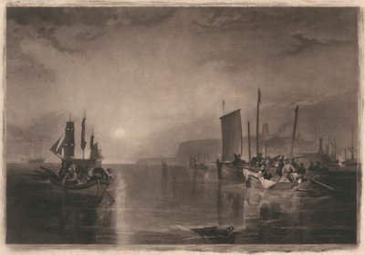マーゲートでの日の出、ホワイティング釣り 作： Thomas Goff Lupton