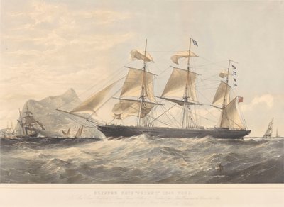 クリッパー船「オリエント」（1853年）1032トン 作： Thomas Goldsworth Dutton
