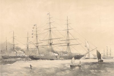 クリッパー船「ションバーグ」（1855年） 作： Thomas Goldsworth Dutton