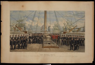 英国海軍トーマス・サブリン・パズレー提督に捧ぐ...ロイヤル・オーク号艦長 作： Thomas Goldsworth Dutton