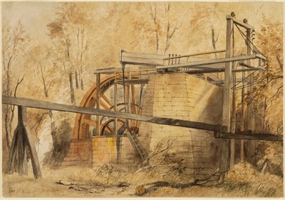 水車、Beamish Colliery 作： Thomas H. Hair