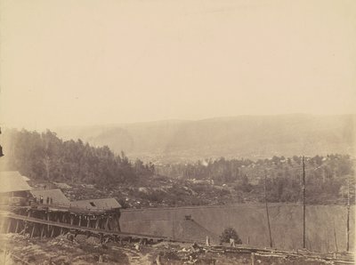 フォン・ストーチ・ブレーカー、デル＆ハドソン運河社、c.1863-1865年（写真） 作： Thomas H. Johnson