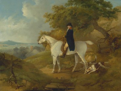 George Morland em seu Hunter 作： Thomas Hand