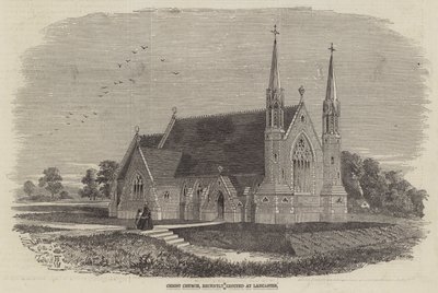 最近ランカスターに建てられたキリスト教会 作： Thomas Harrington Wilson
