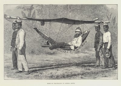 シエラレオネの旅行モード 作： Thomas Harrington Wilson
