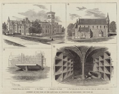 故クロフォードとバルカレス伯爵の墓の強盗 作： Thomas Harrington Wilson